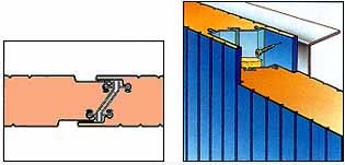 Stoss Thermowand, verdeckte Befestigung